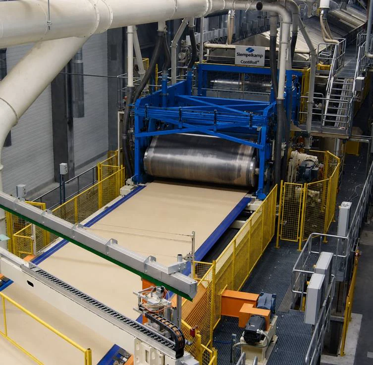 تصویر مرجع پرس پیوسته MDF